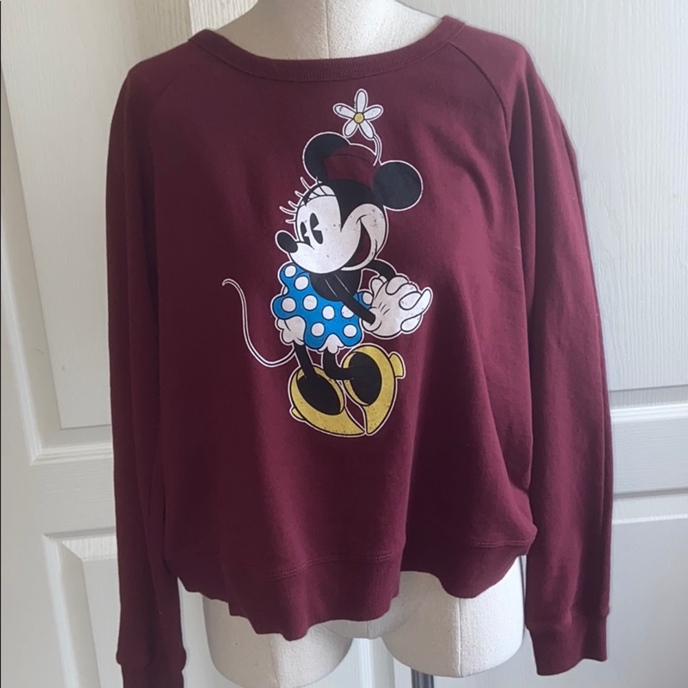 Minnie Mouse crew neck DISNEY BRAND